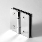 FORGE SHOWER HINGE GLASS TO GLASS BIFOLD 10mm glass - Chrome